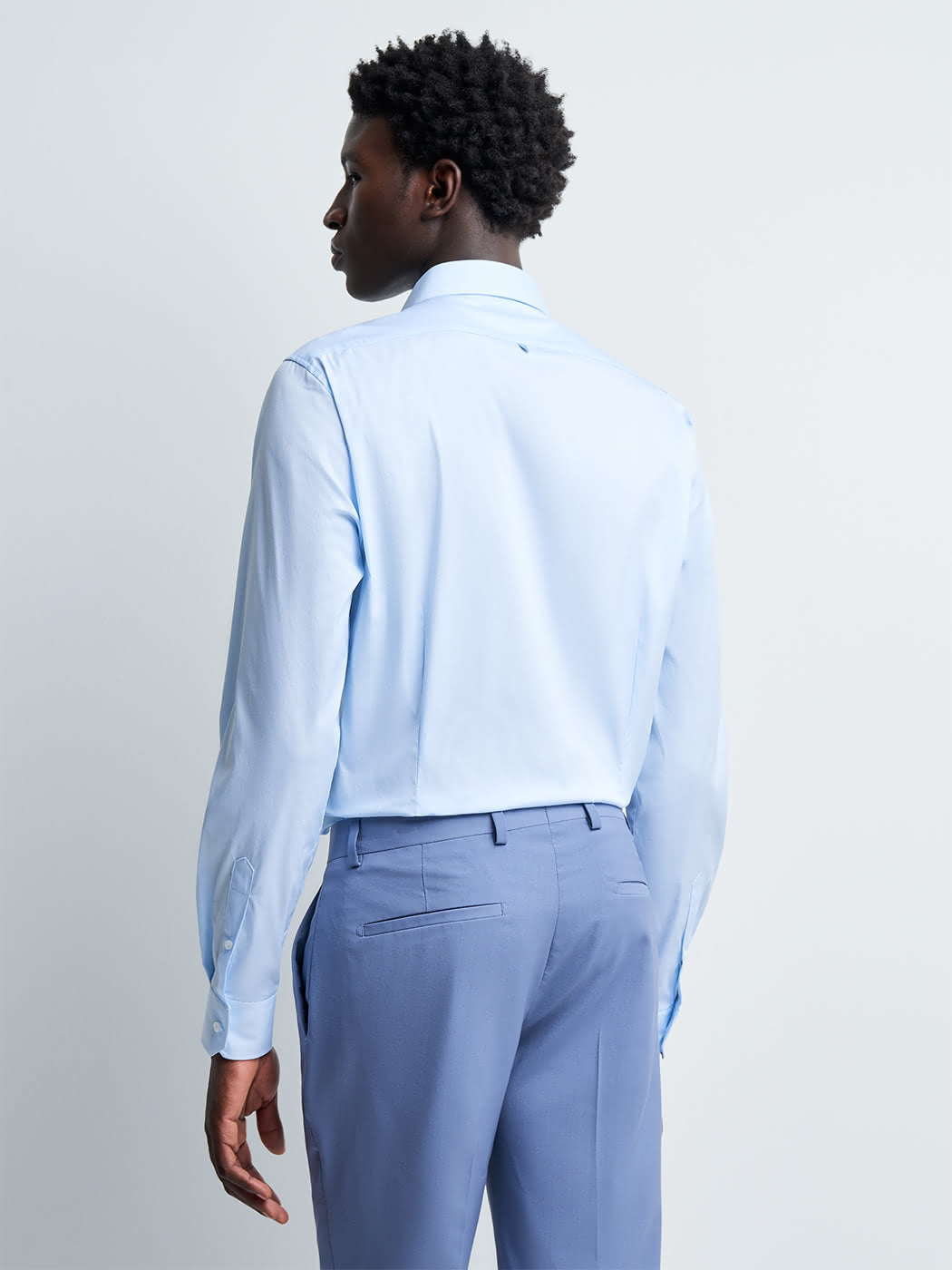 Chemise extra-slim en popeline unie - DEVRED 1902