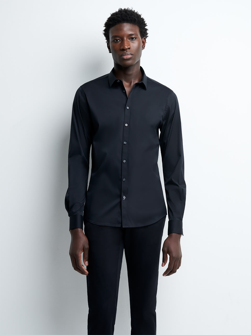 Chemise extra-slim unie - DEVRED 1902