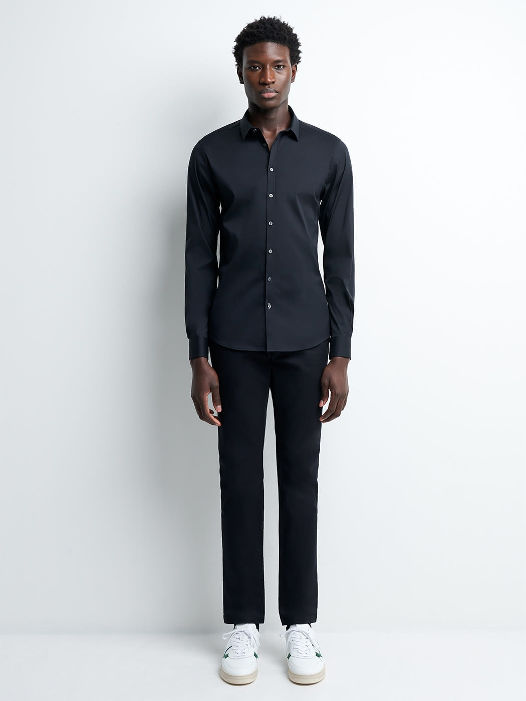Chemise extra-slim unie - DEVRED 1902