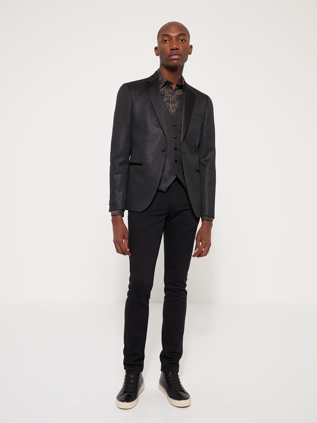 Veste coordonnable slim fantaisie - DEVRED 1902