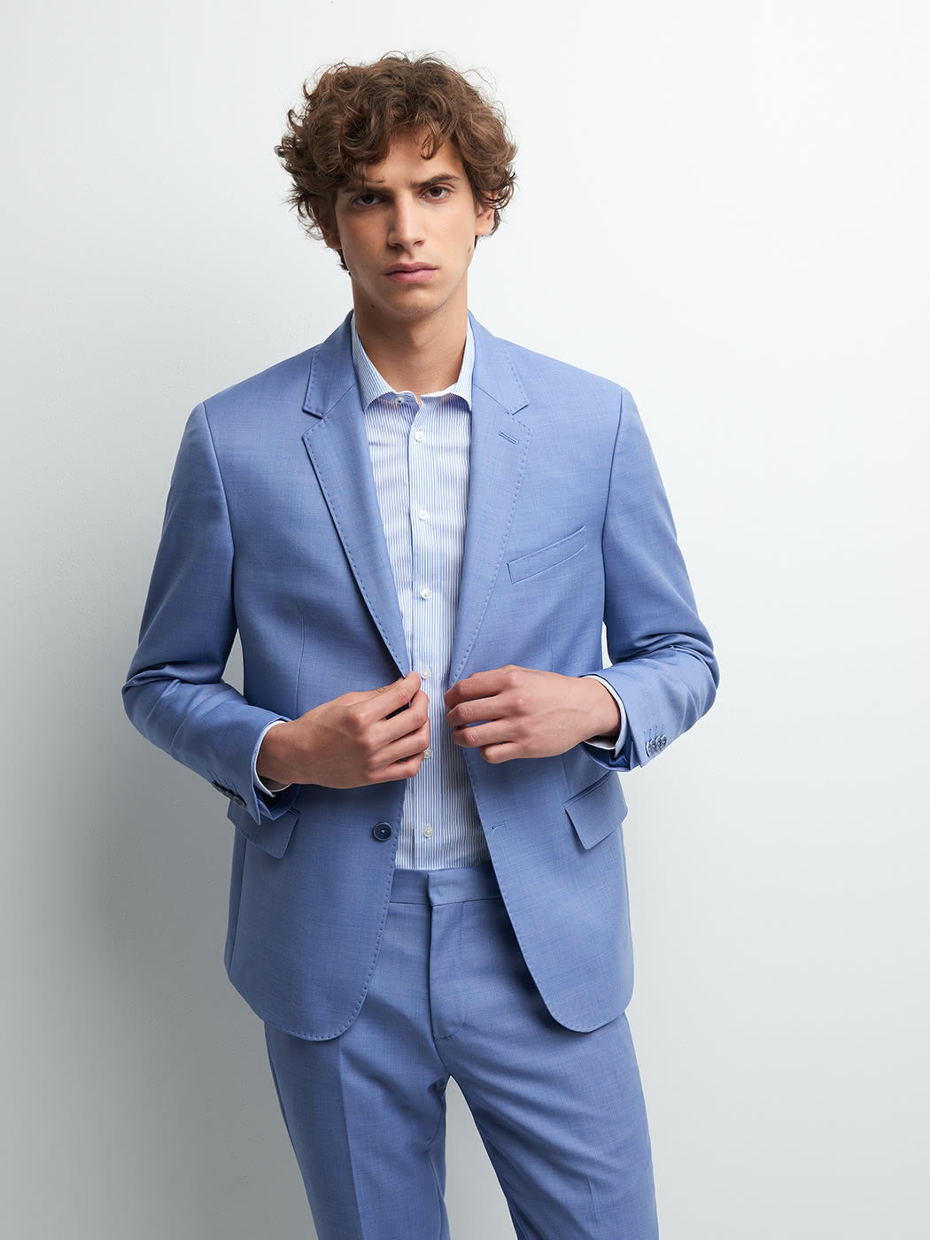 Veste coordonnable extraslim en laine - DEVRED 1902