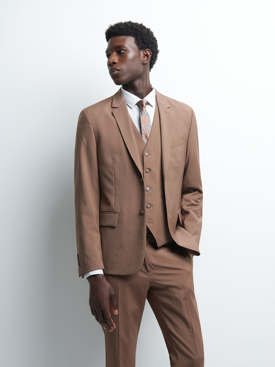 Veste coordonnable extraslim en laine - DEVRED 1902