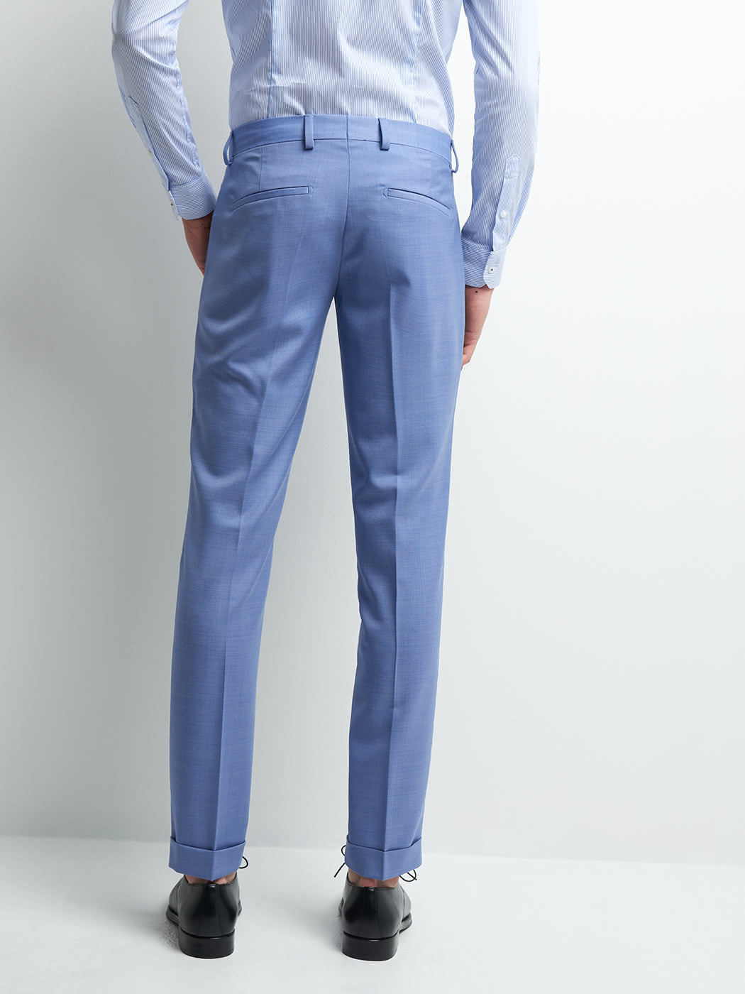Pantalon coordonnable extraslim en laine - DEVRED 1902