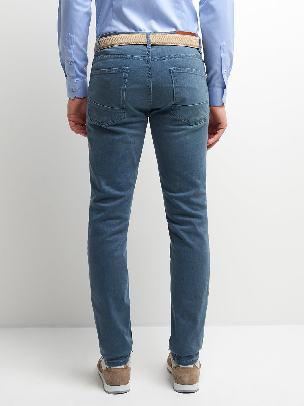 Jean couleur slim stretch délavé - DEVRED 1902
