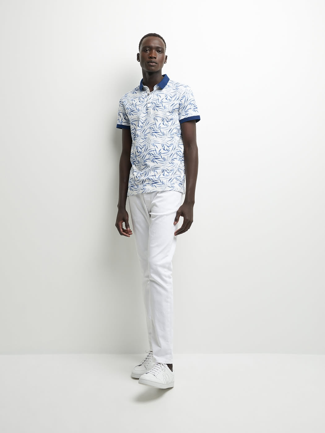 Jean couleur slim en coton élasthane uni - DEVRED 1902