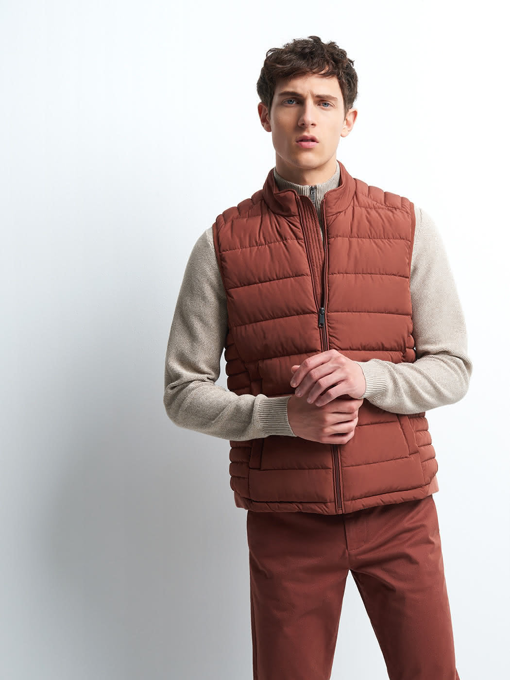 Gilet sans manche col montant - DEVRED 1902