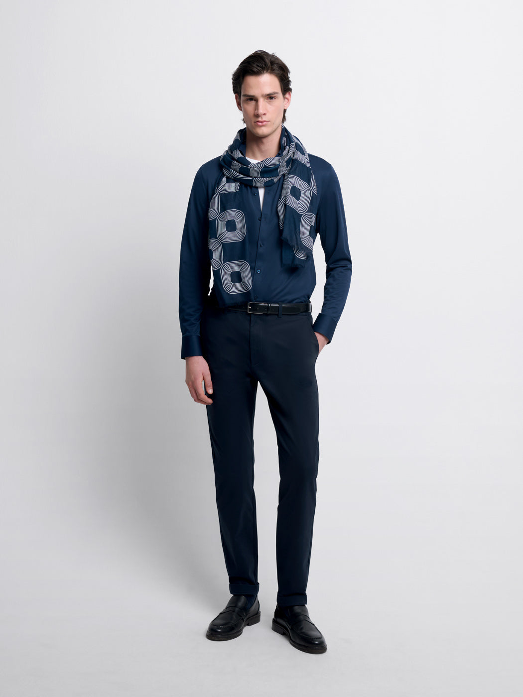 Chemise extraslim tissu traveler - DEVRED 1902