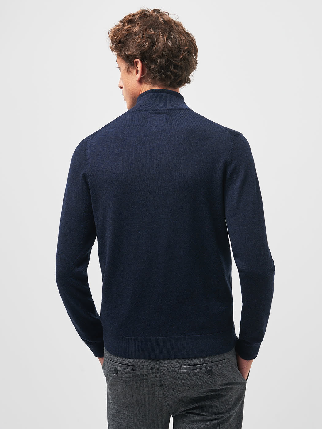 Cardigan zippé en laine mérinos - DEVRED 1902