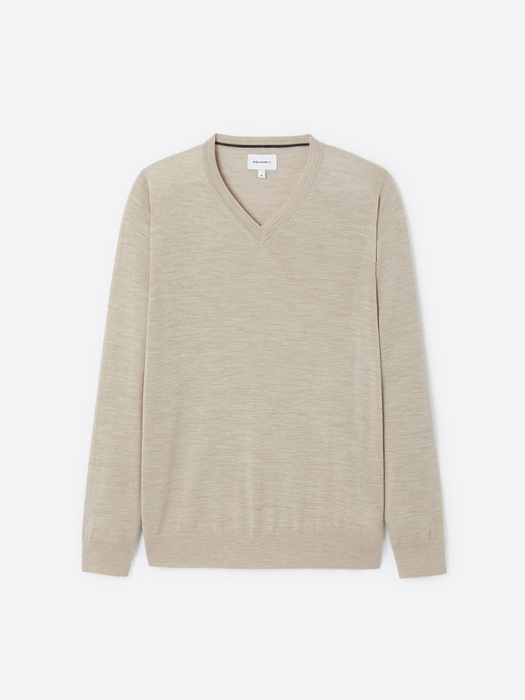 Pull col V en laine Mérinos