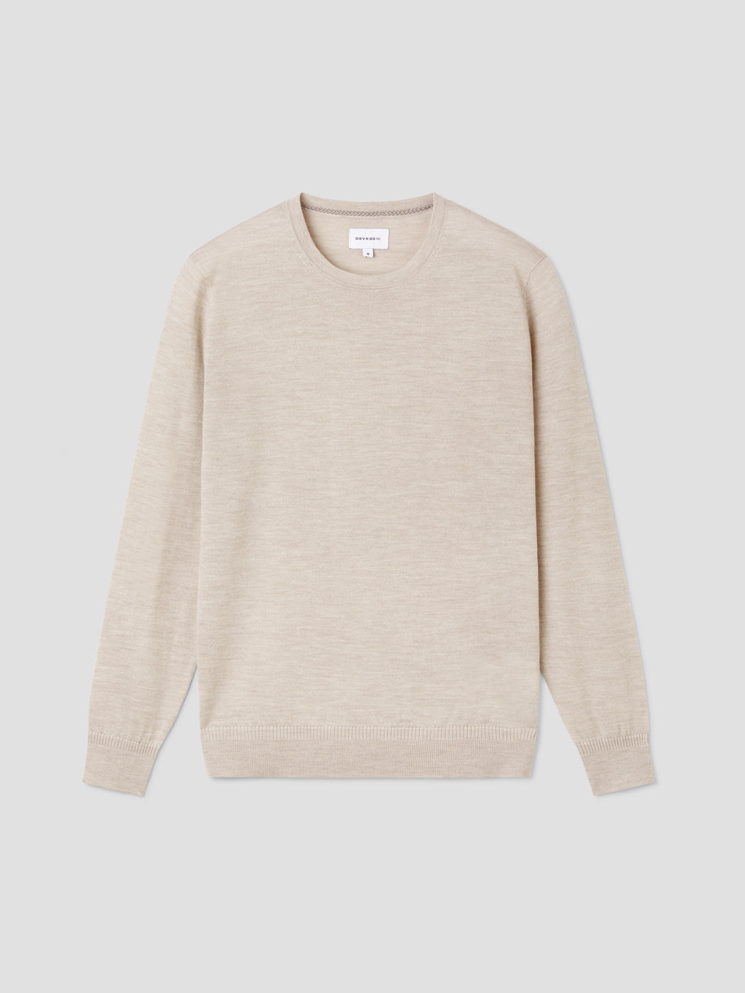 Pull col rond en laine Mérinos - DEVRED 1902