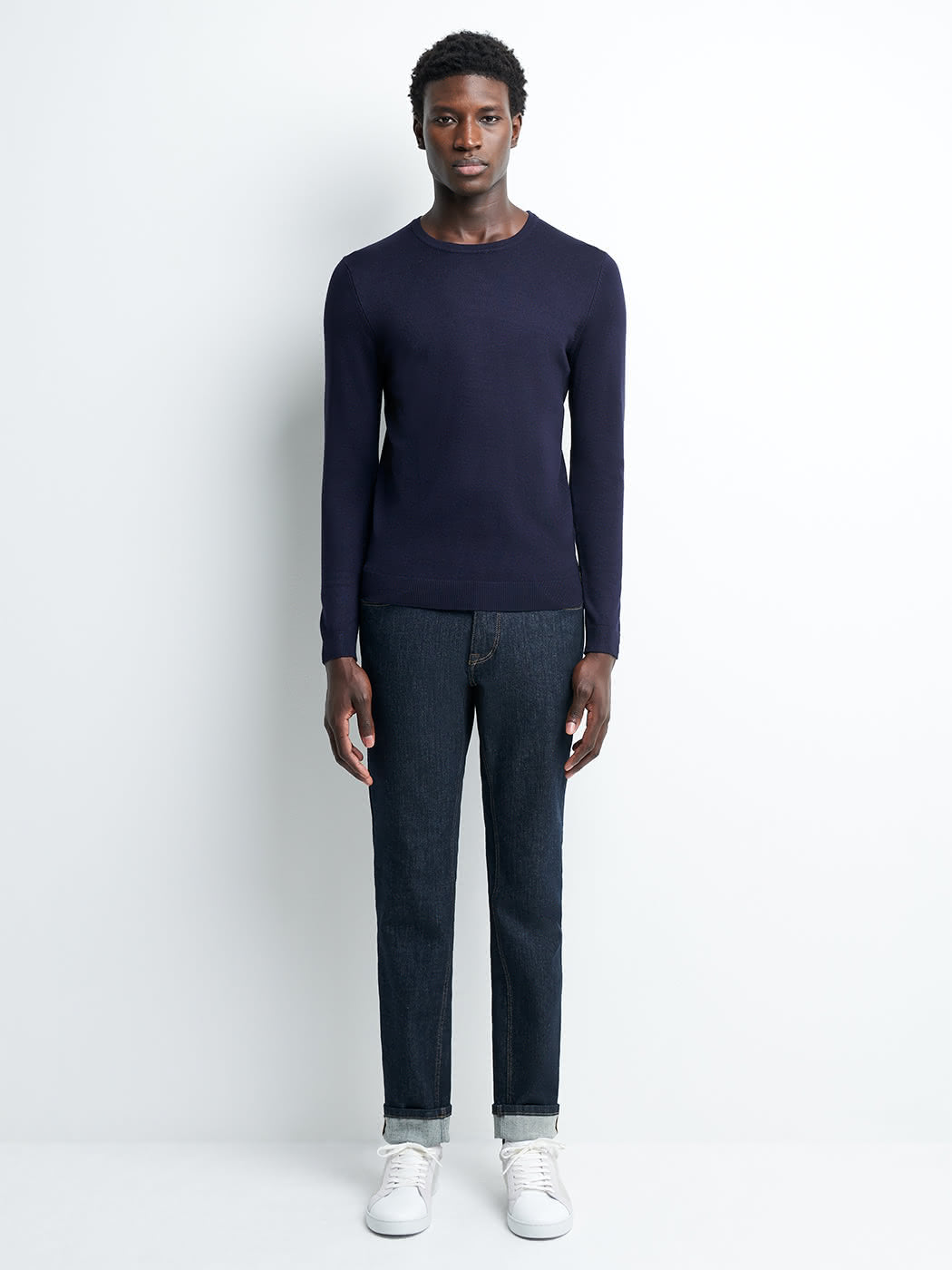 Pull col rond en viscose certifiée - DEVRED 1902