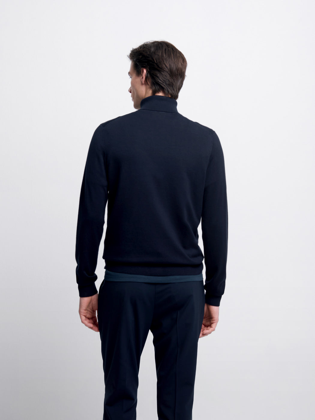 Pull col roulé en jersey - DEVRED 1902