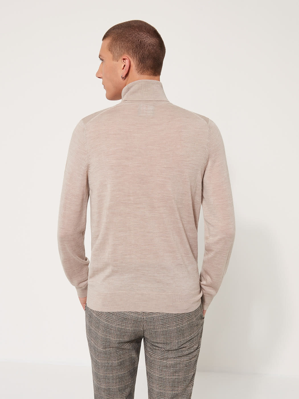 Pull col roulé 100% laine mérinos - DEVRED 1902