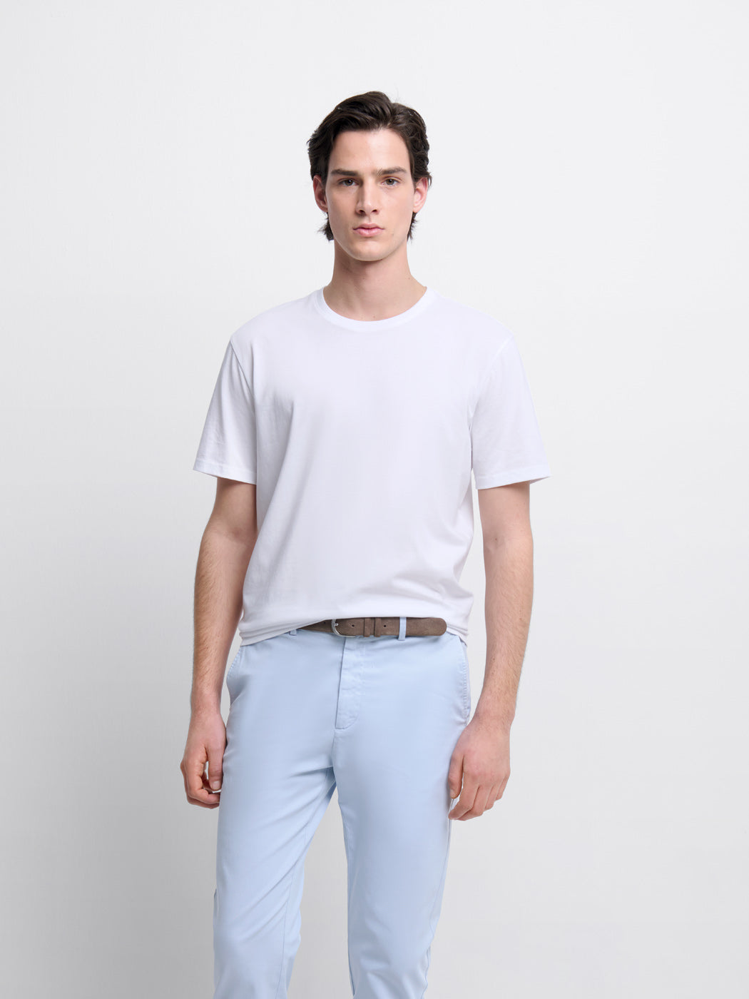 T-shirt col rond en coton Supima® - DEVRED 1902