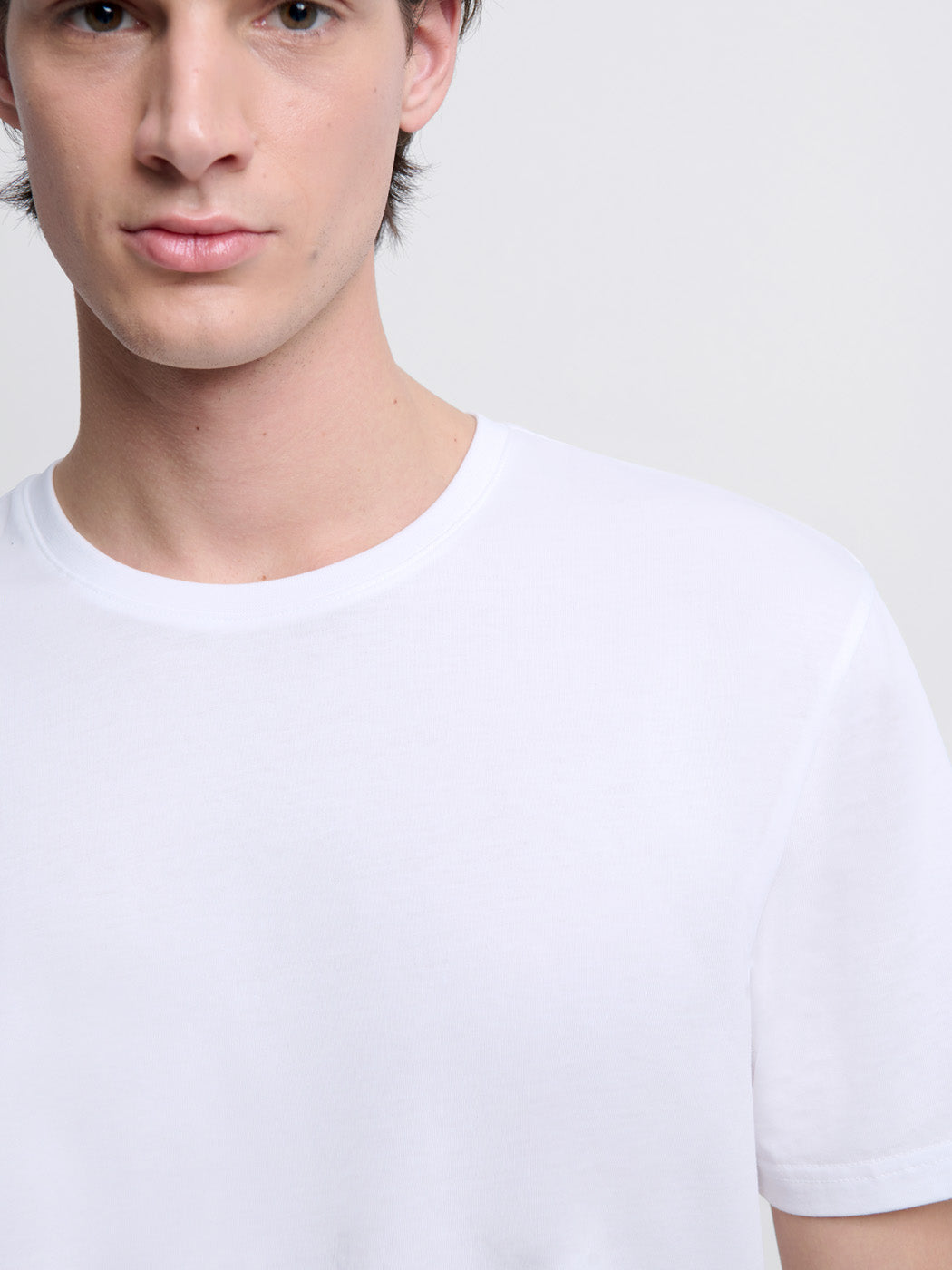 T-shirt col rond en coton Supima® - DEVRED 1902