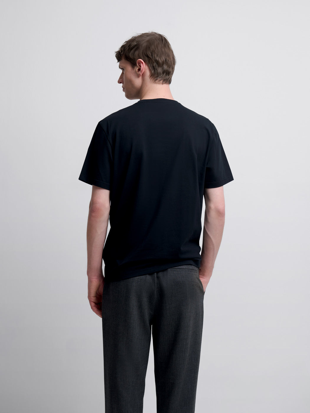 T-shirt col rond en coton Supima® - DEVRED 1902