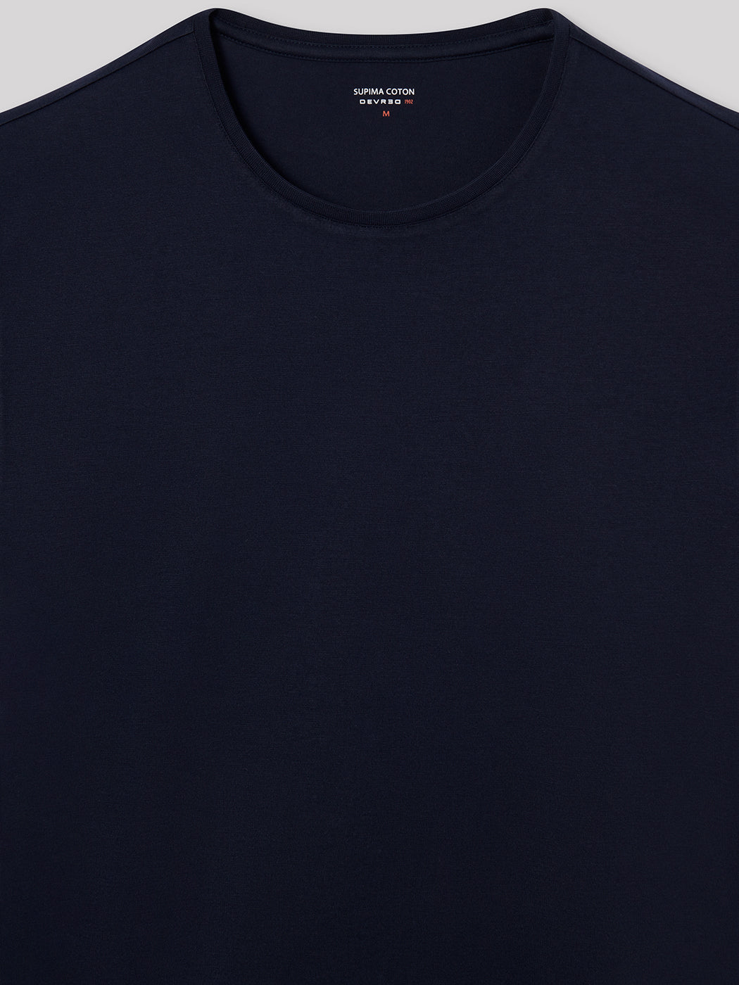 T-shirt col rond en coton Supima® - DEVRED 1902