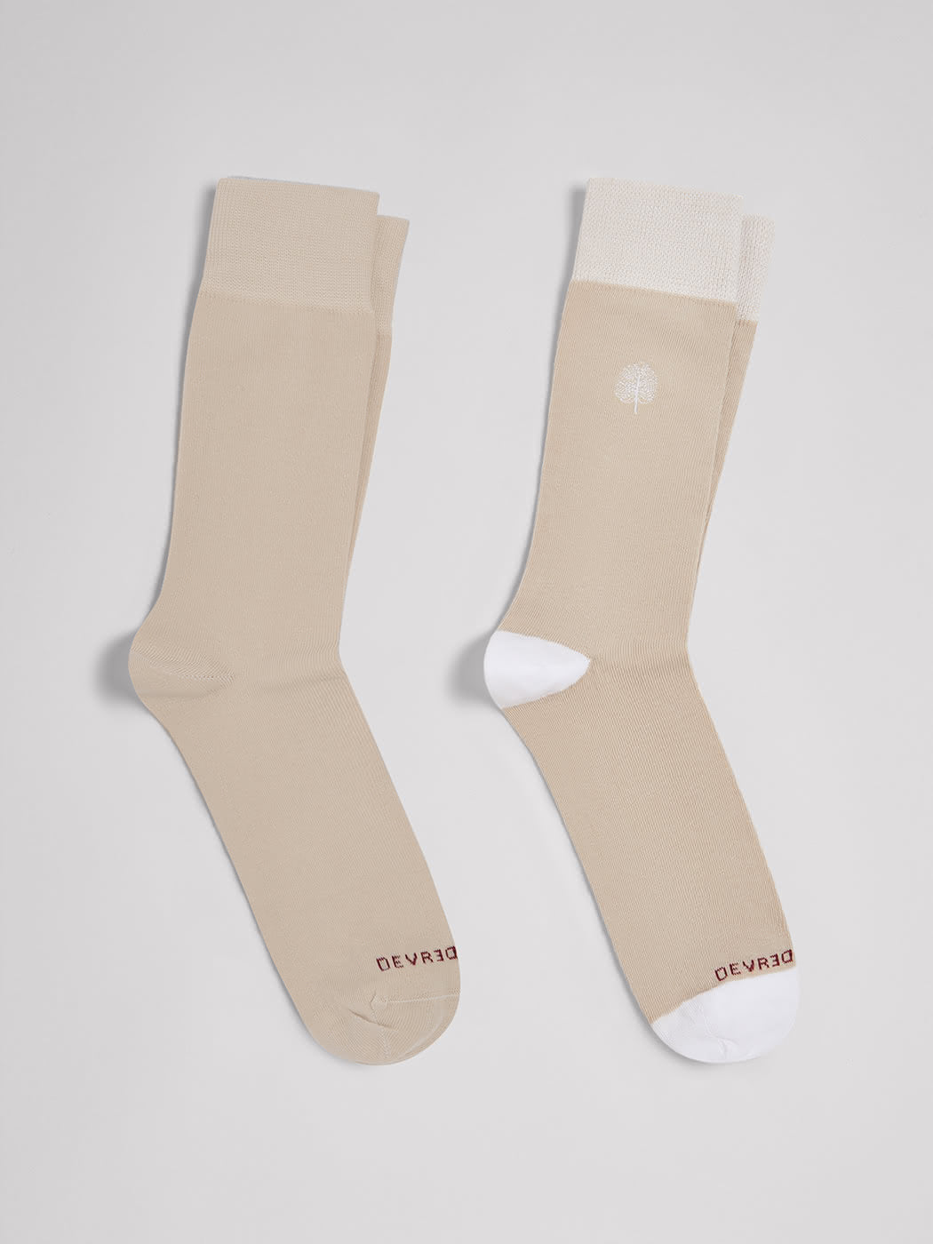Lot de 2 paires de chaussettes fantaisie - DEVRED 1902