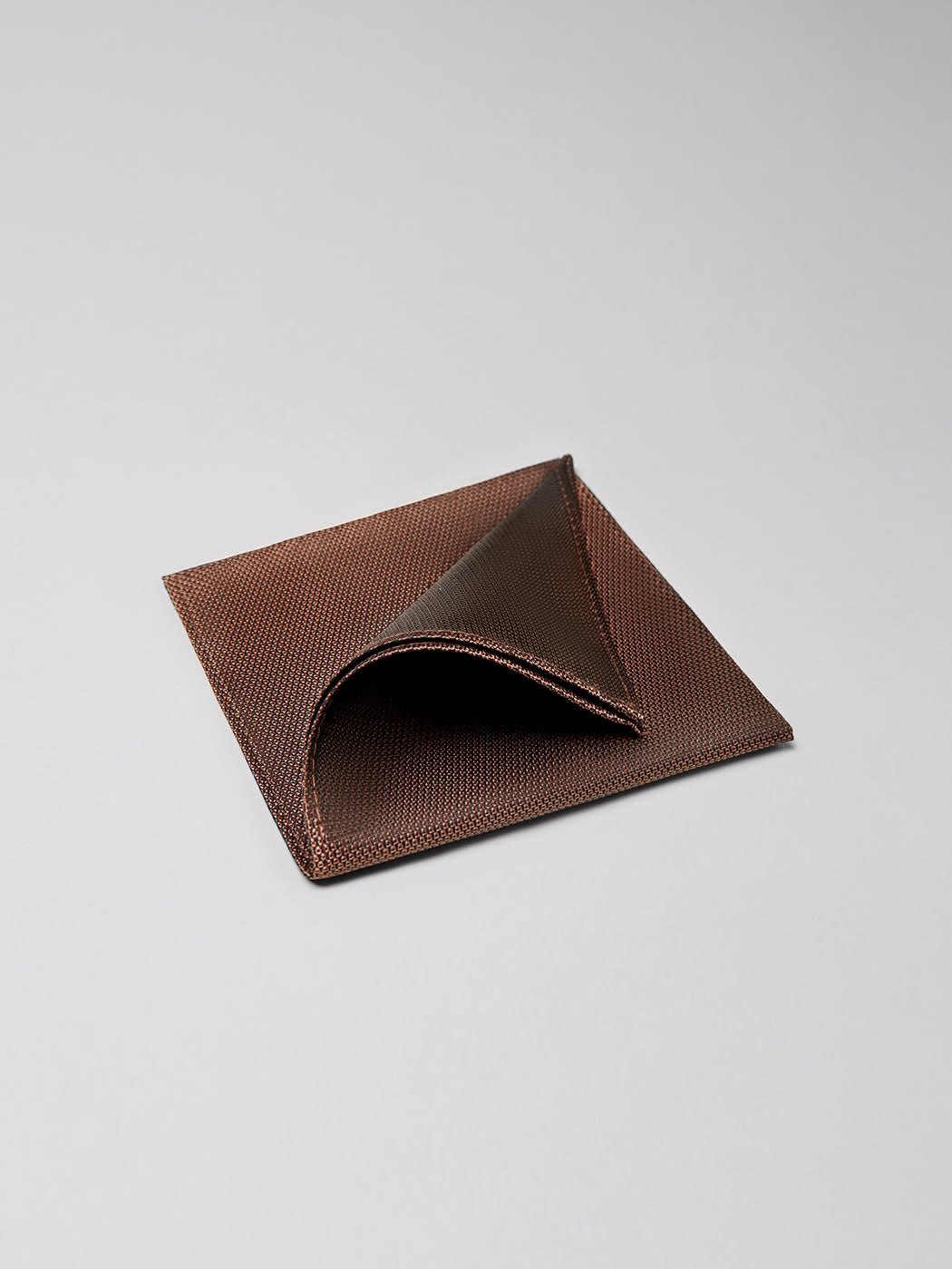 Pochette en soie mélangée unie - DEVRED 1902