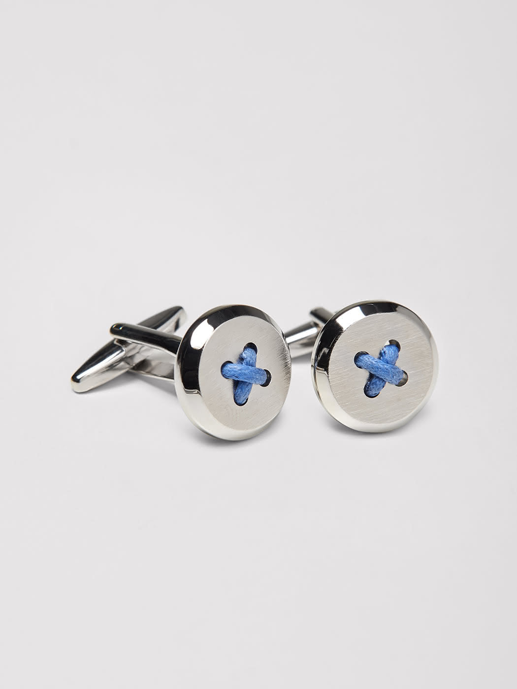Boutons de manchette en métal uni - DEVRED 1902