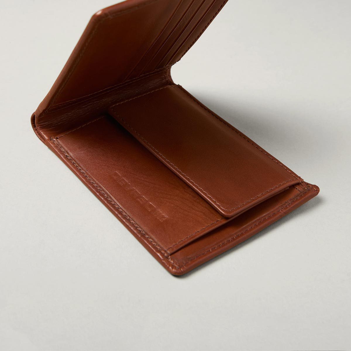 Portefeuille en cuir lisse - DEVRED 1902