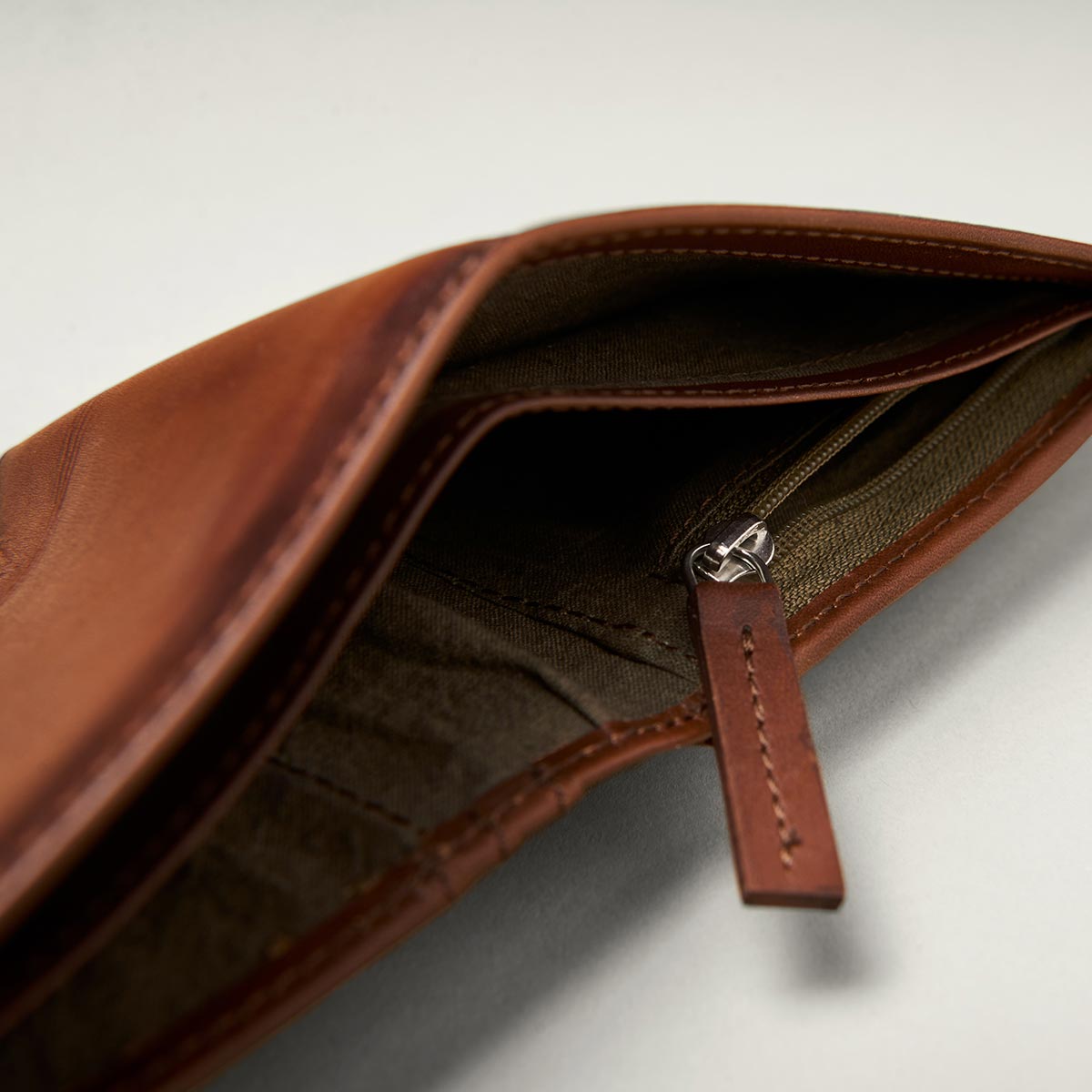 Portefeuille en cuir lisse - DEVRED 1902