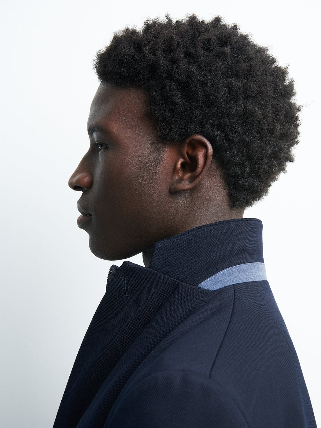 Veste à parementure slim uni - DEVRED 1902