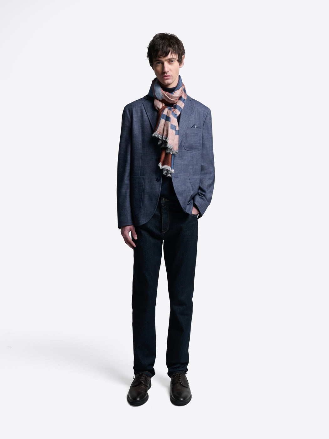 Veste ville slim aspect denim - DEVRED 1902