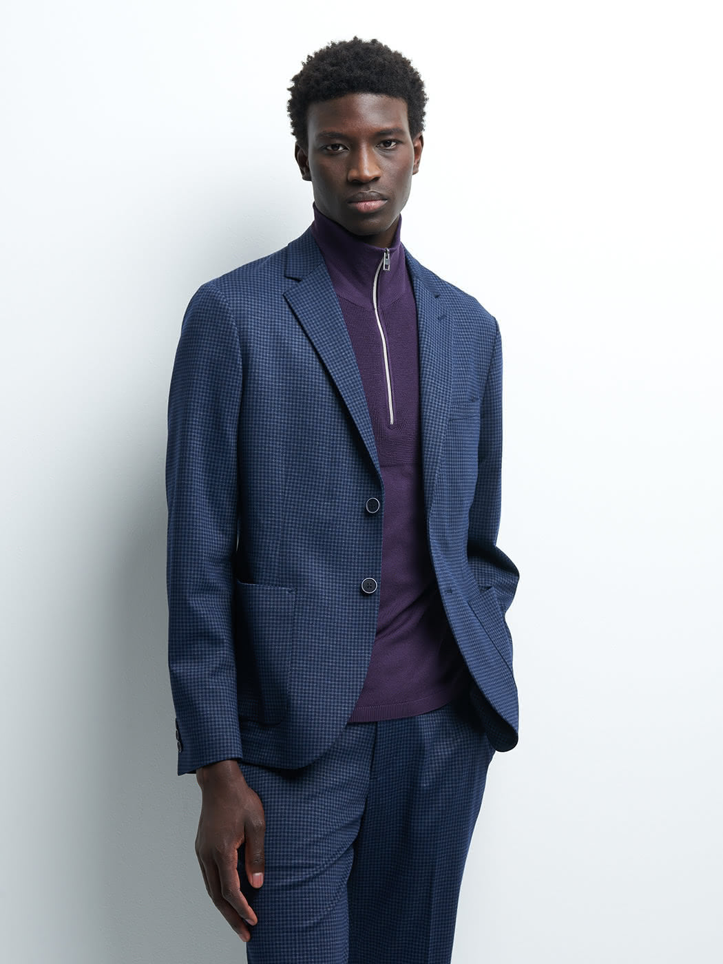 Veste coordonnable extraslim carreaux - DEVRED 1902