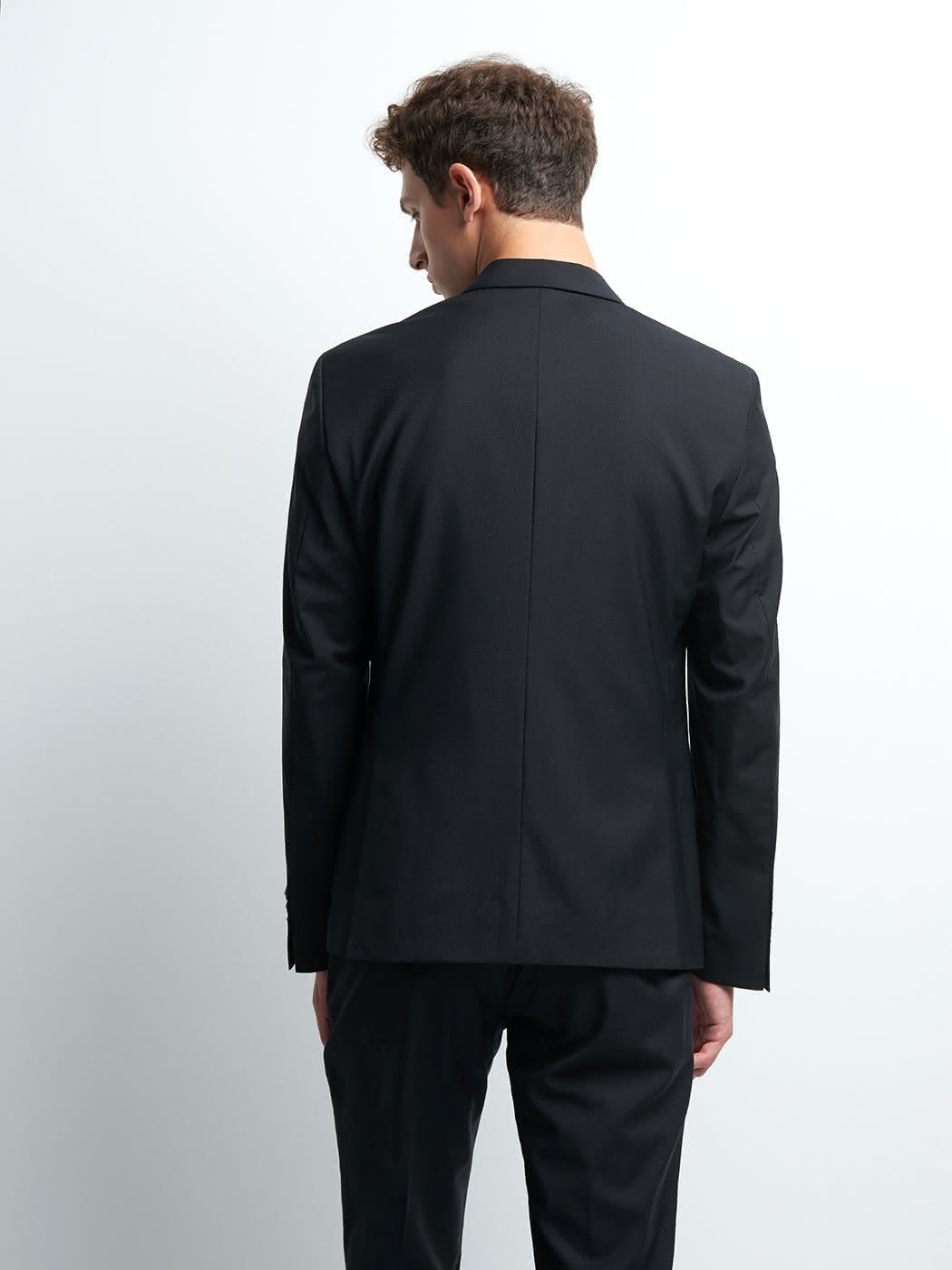 Veste coordonnable extra-slim en laine - DEVRED 1902