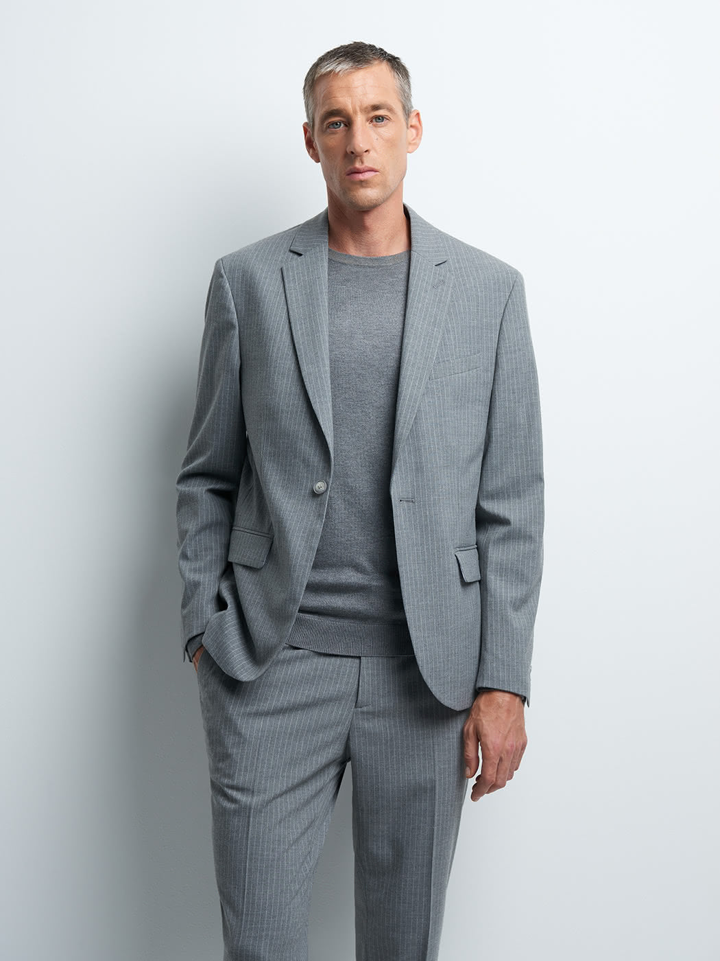 Veste coordonnable slim rayé - DEVRED 1902