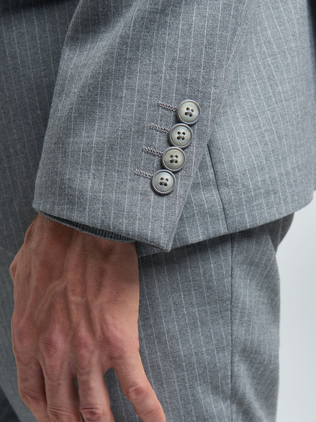 Veste coordonnable slim rayé - DEVRED 1902