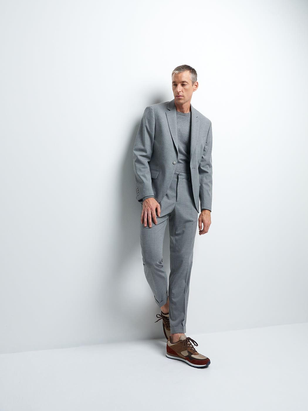Veste coordonnable slim rayé - DEVRED 1902