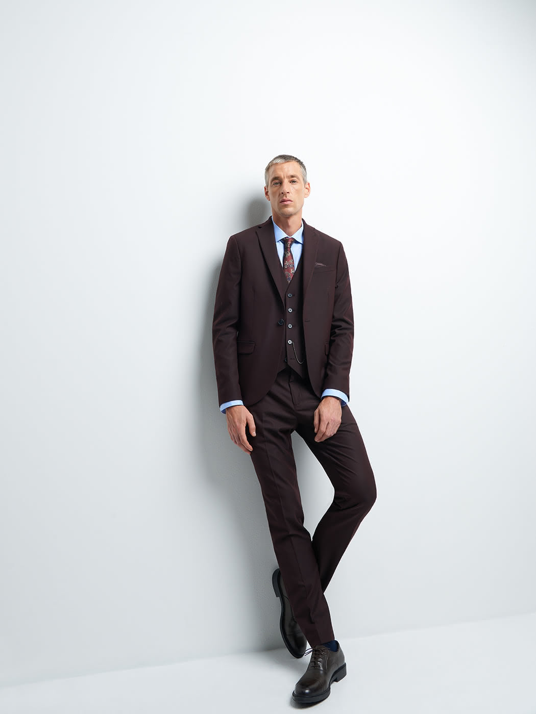 Veste coordonnable extraslim stretch uni - DEVRED 1902