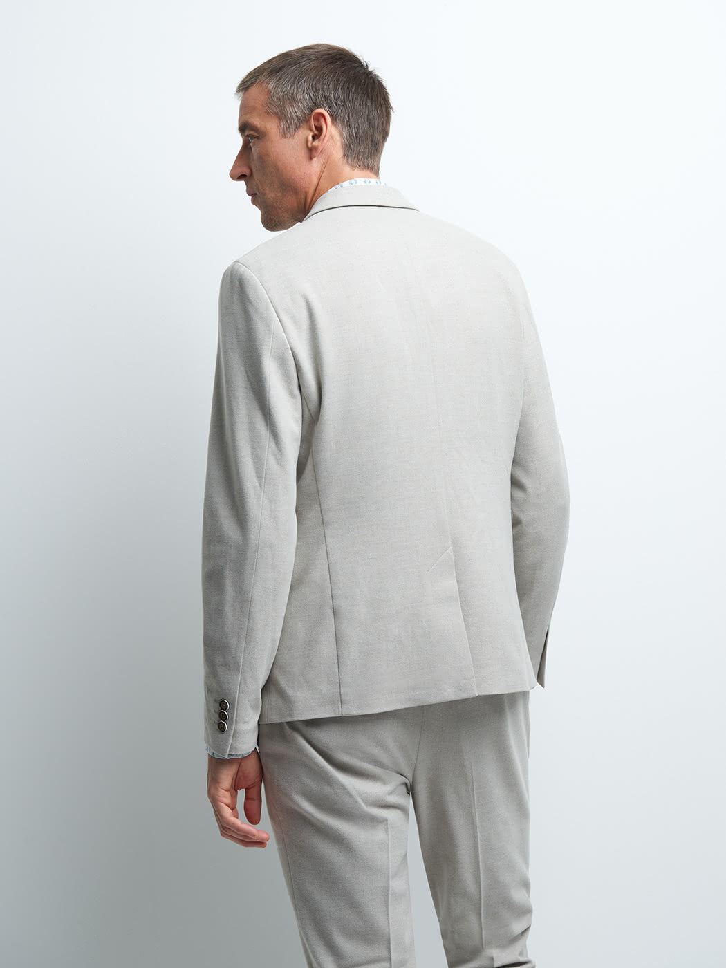 Veste coordonnable extra slim faux uni - DEVRED 1902