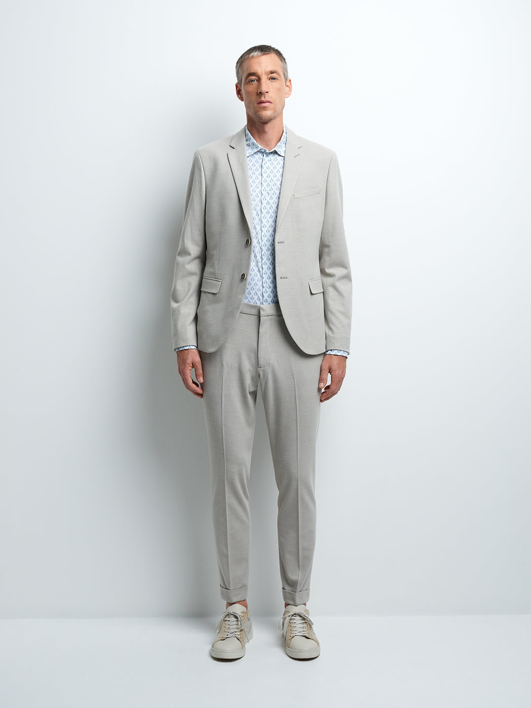 Veste coordonnable extra slim faux uni - DEVRED 1902