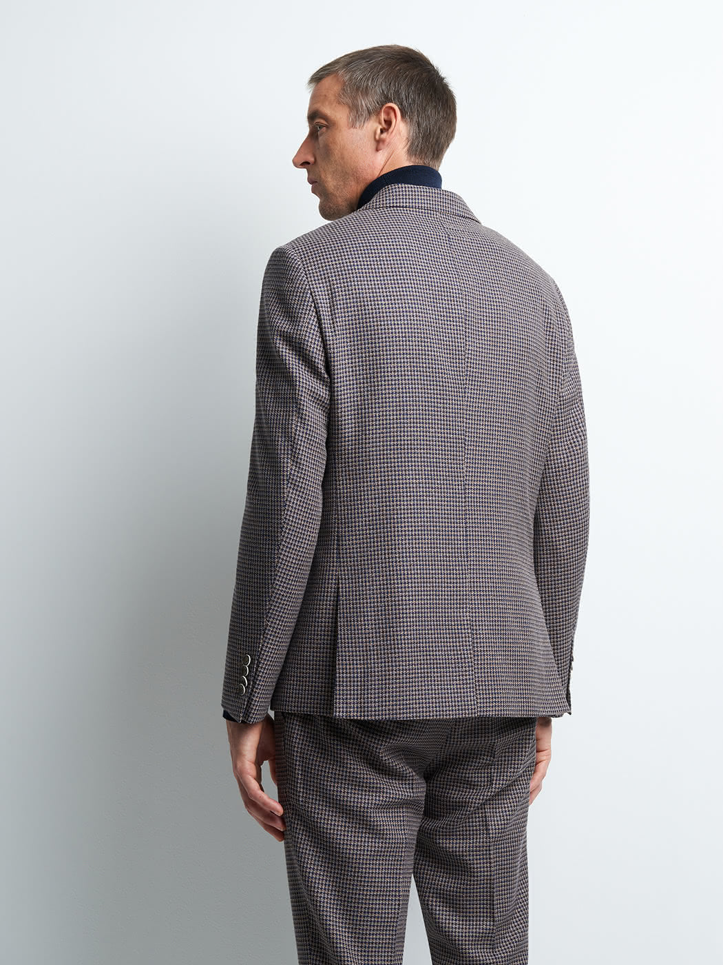 Veste coordonnable slim à carreaux - DEVRED 1902