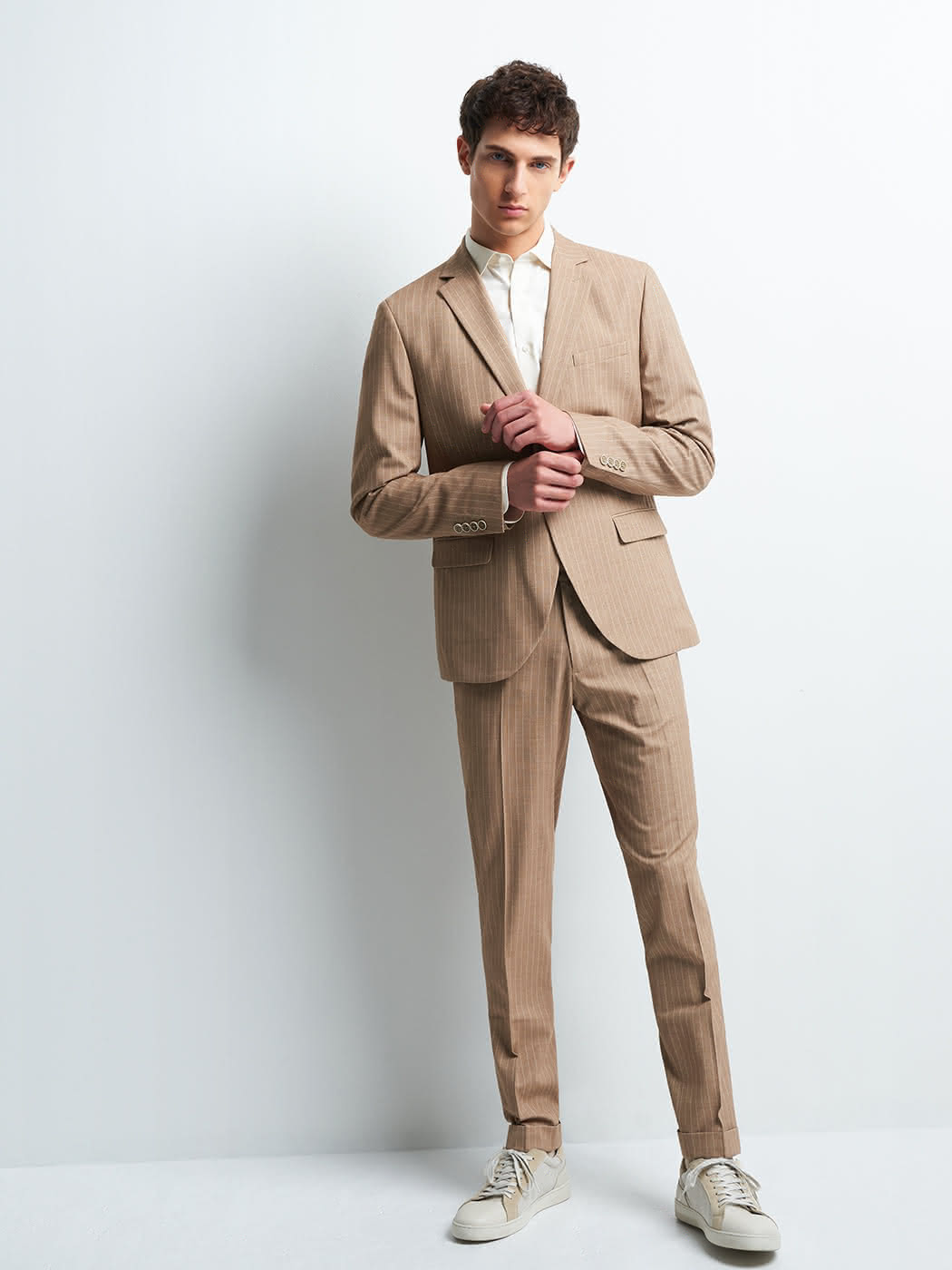 Veste coordonnable slim rayé - DEVRED 1902