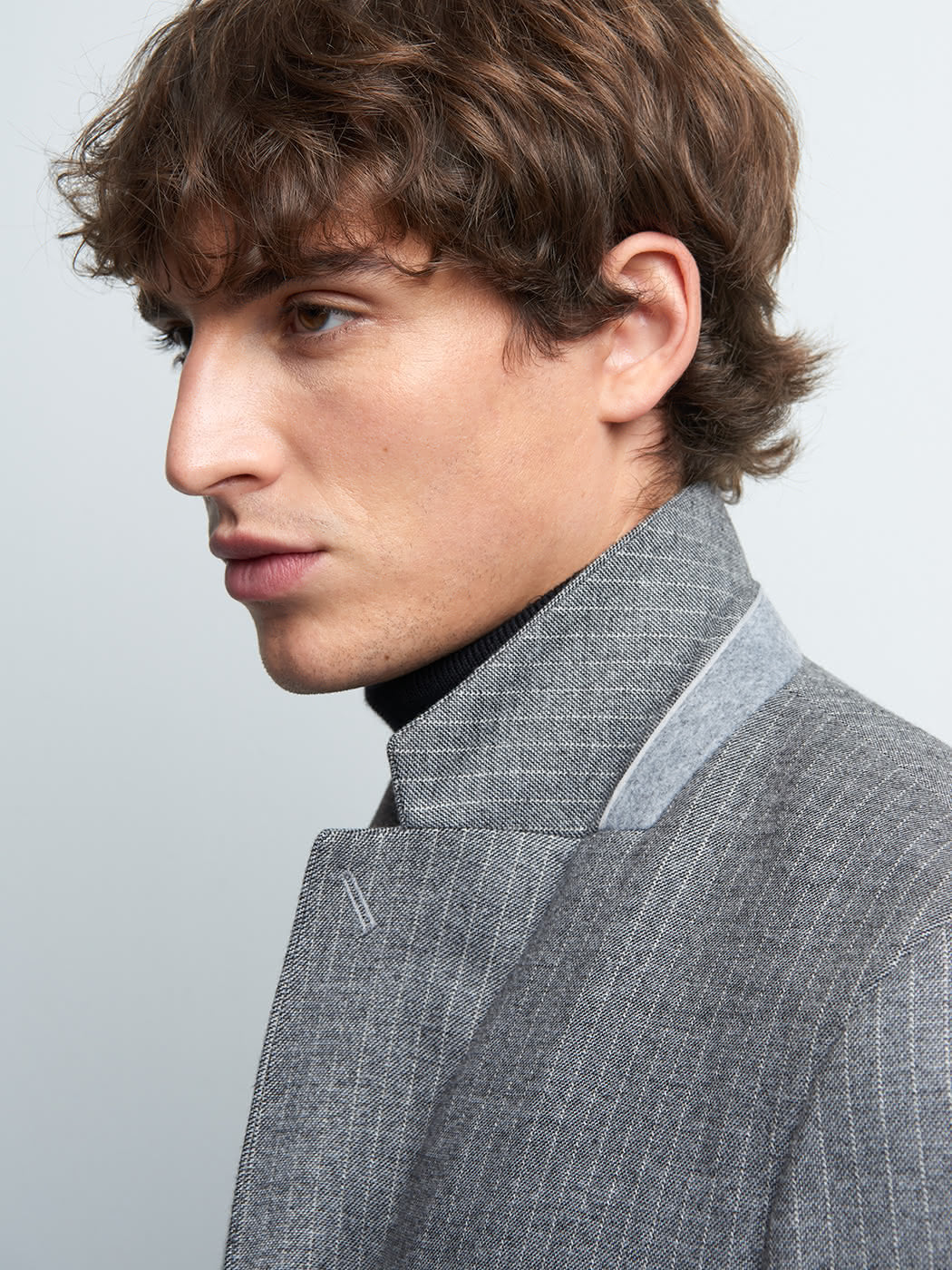 Veste coordonnable slim stretch rayé - DEVRED 1902
