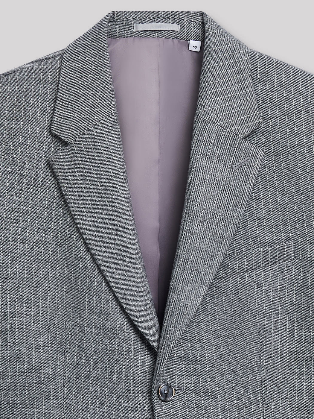 Veste coordonnable slim stretch rayé - DEVRED 1902
