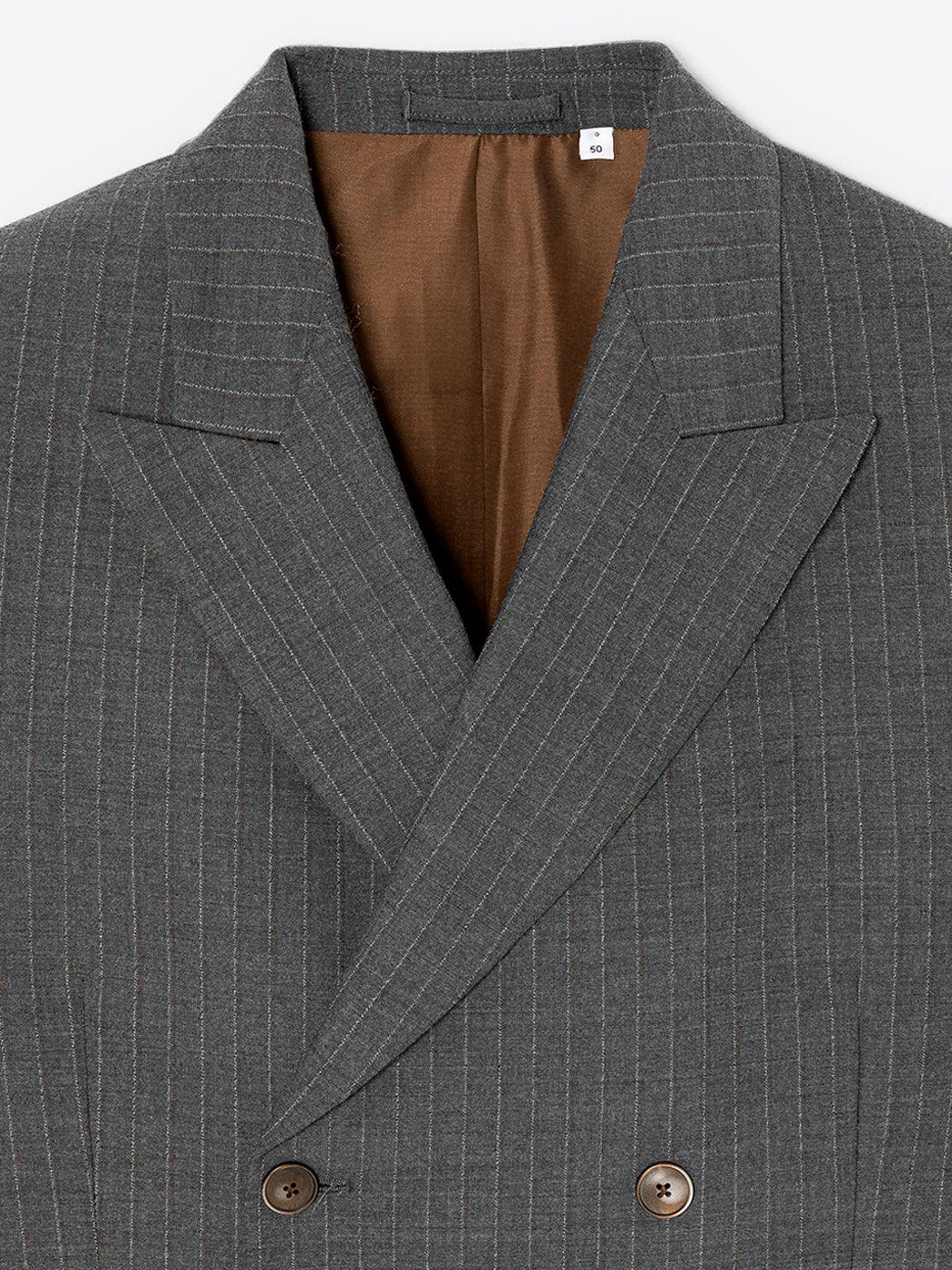 Veste de costume croisée en laine - DEVRED 1902