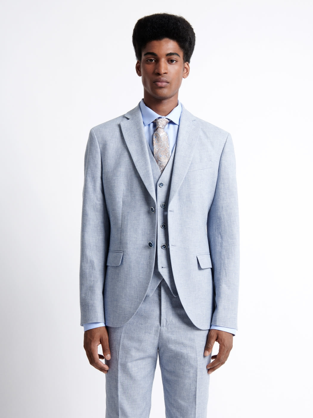Veste de costume en 100% coton lin - DEVRED 1902
