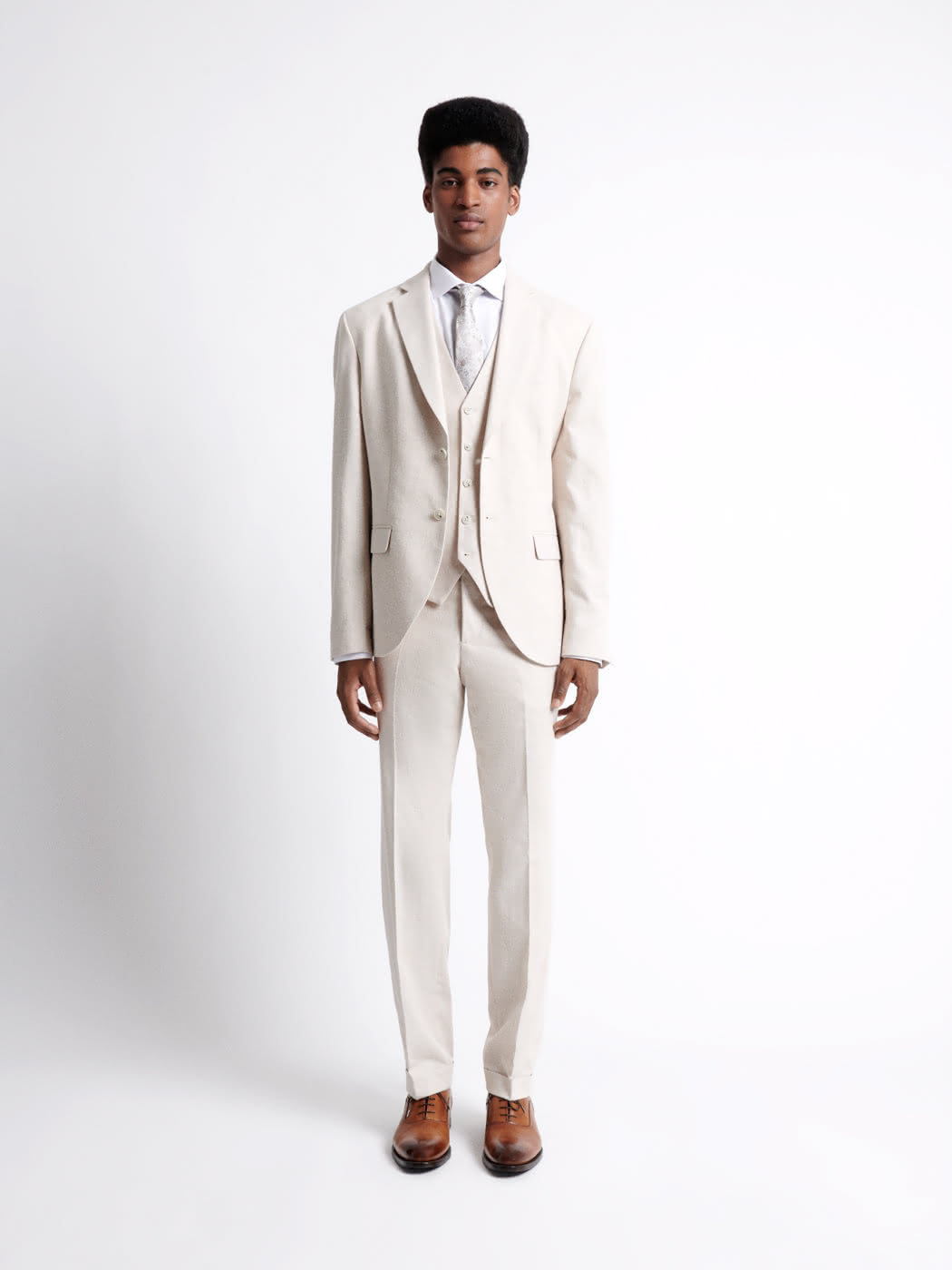 Veste de costume en 100% coton lin - DEVRED 1902