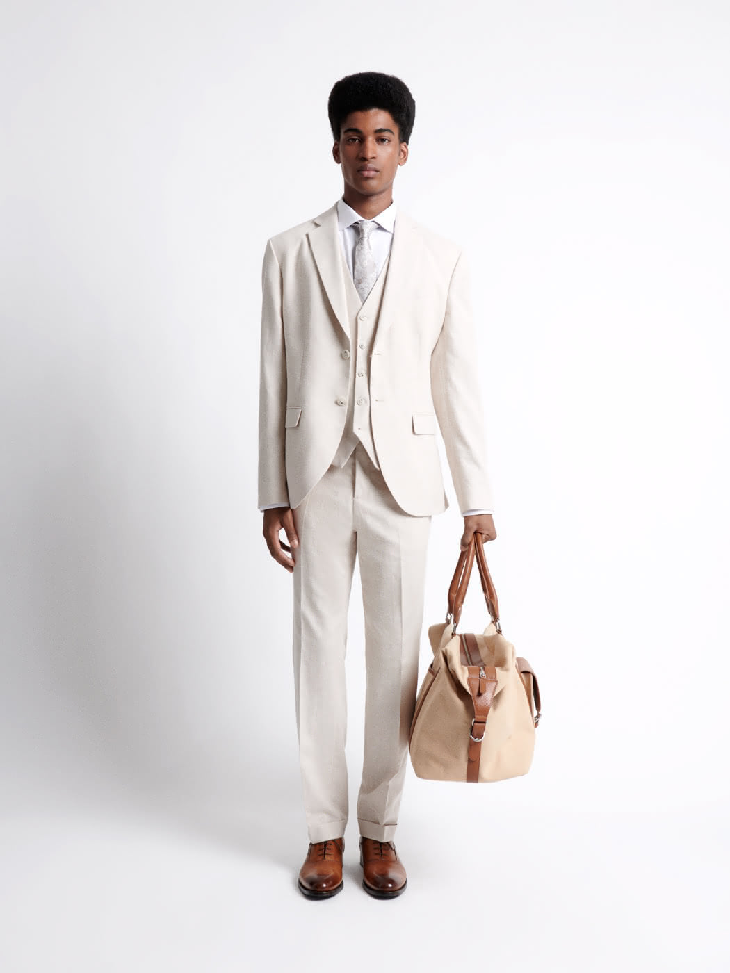Veste de costume en 100% coton lin - DEVRED 1902