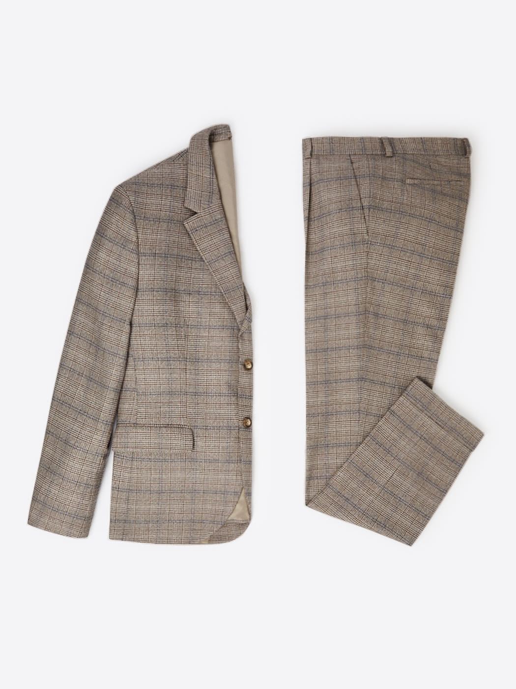 Veste de costume slim stretch à carreaux - DEVRED 1902