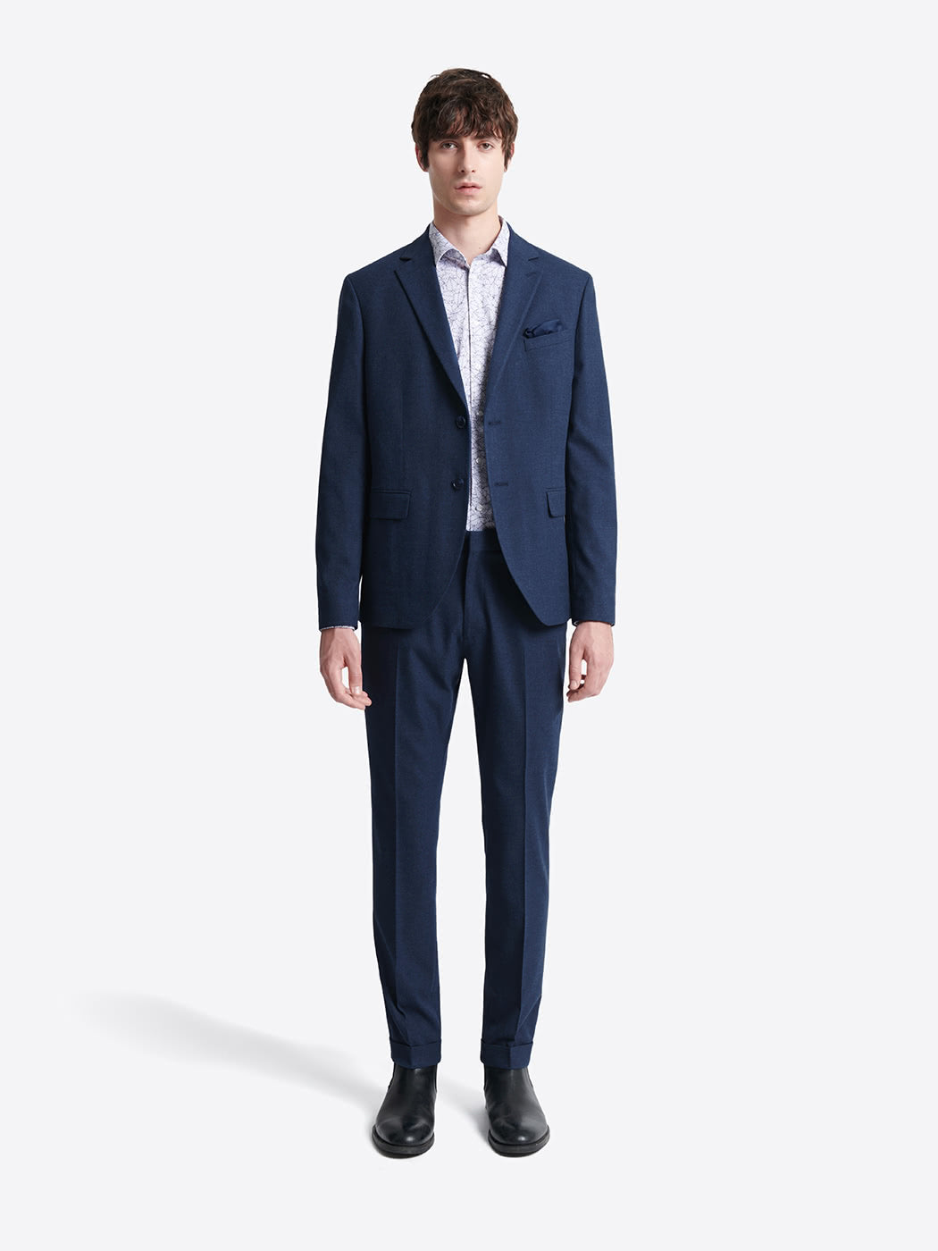 Veste de costume slim en flanelle - DEVRED 1902
