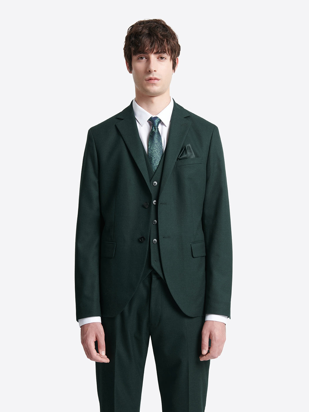 Veste de costume slim en flanelle - DEVRED 1902