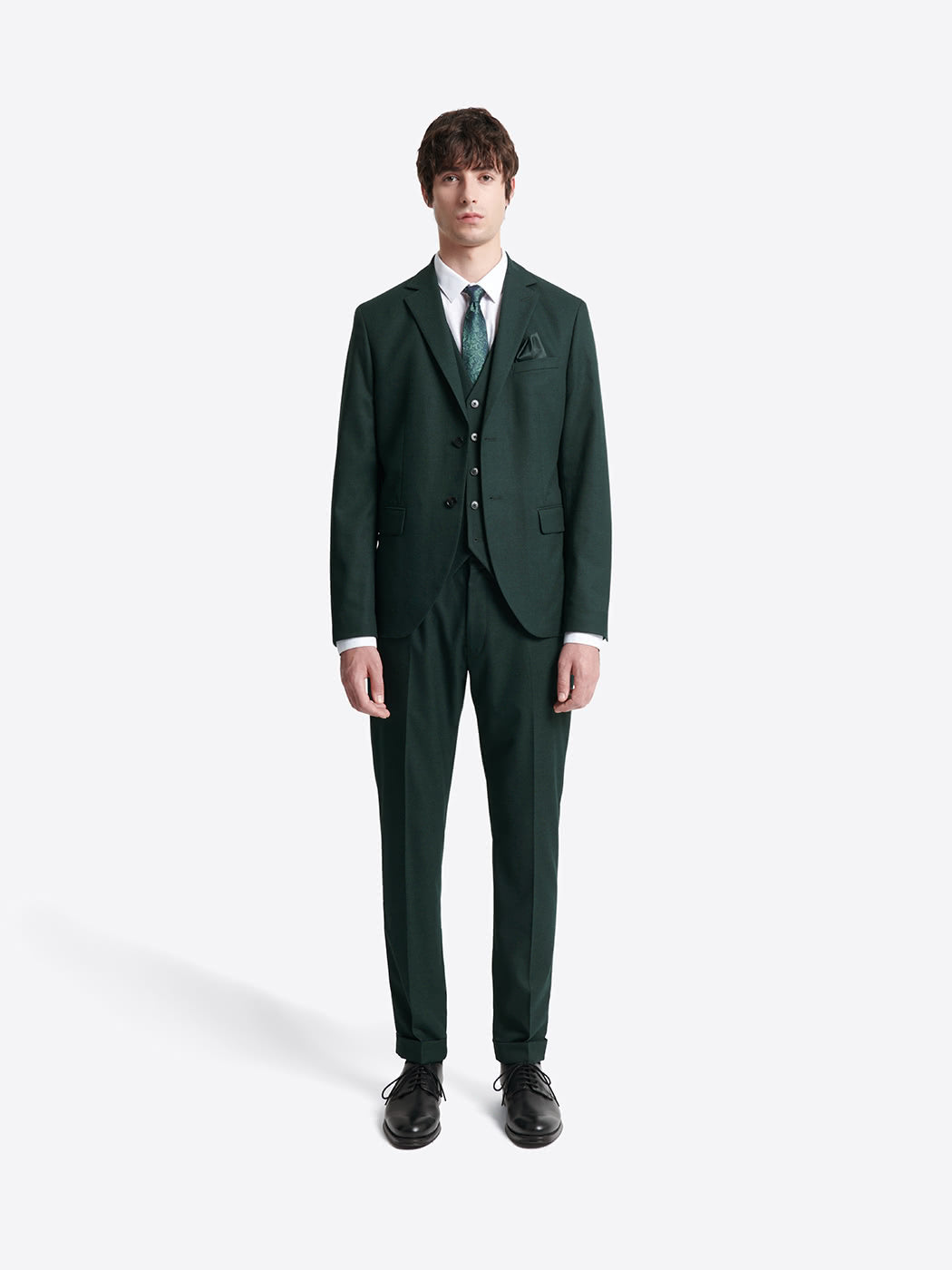 Veste de costume slim en flanelle - DEVRED 1902