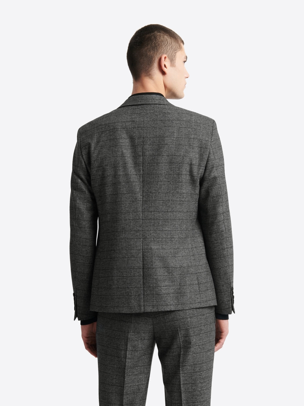 Veste de costume slim stretch à carreaux - DEVRED 1902