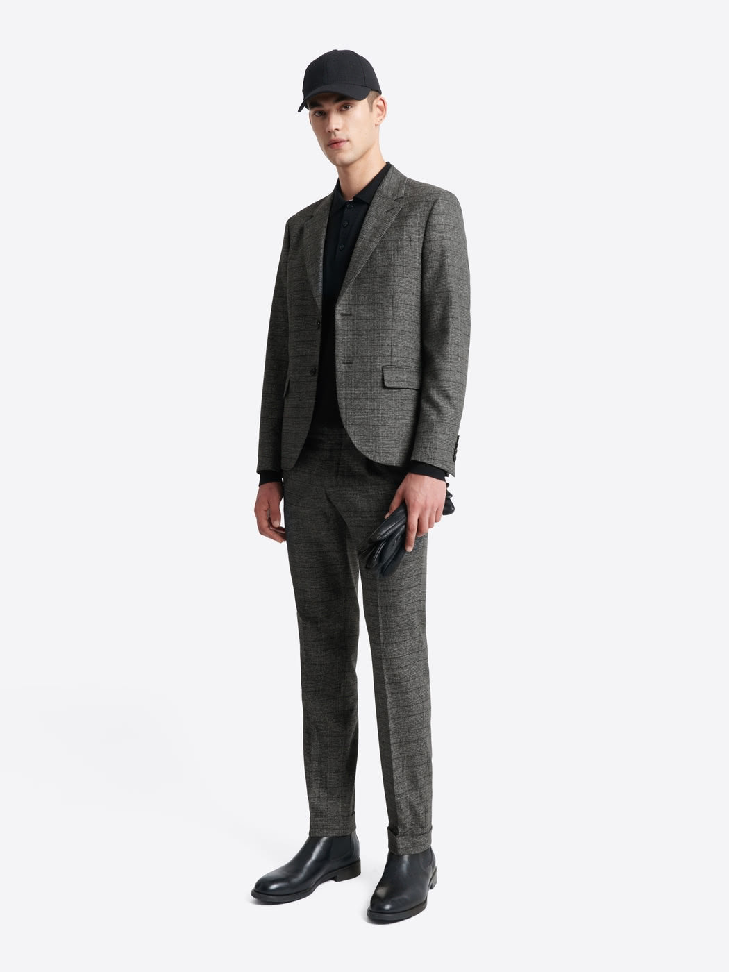 Veste de costume slim stretch à carreaux - DEVRED 1902